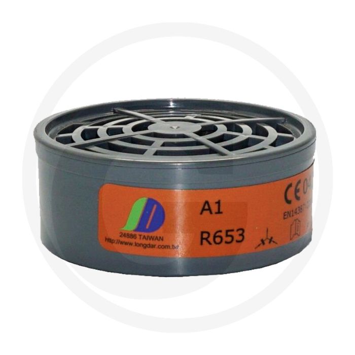 Vervangingsfilter type a1 (1 stuk) voor aerotec gelaatsmasker rm605
