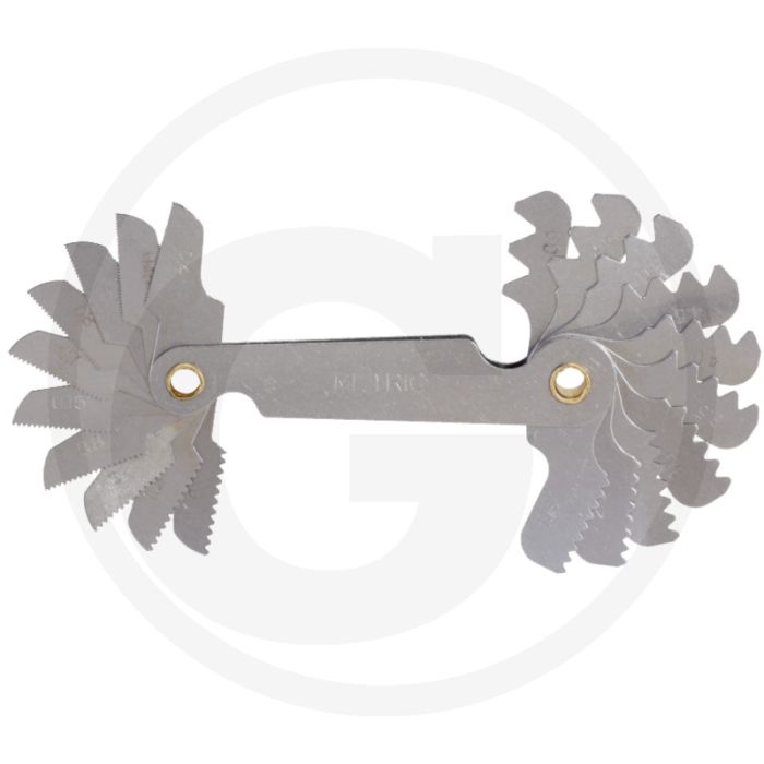 Ks tools draadmeter metrisch, 20-delig - draad 0,4-6,00 mm Ks tools draadmeter metrisch, 20-delig - draad 0,4-6,00 mm