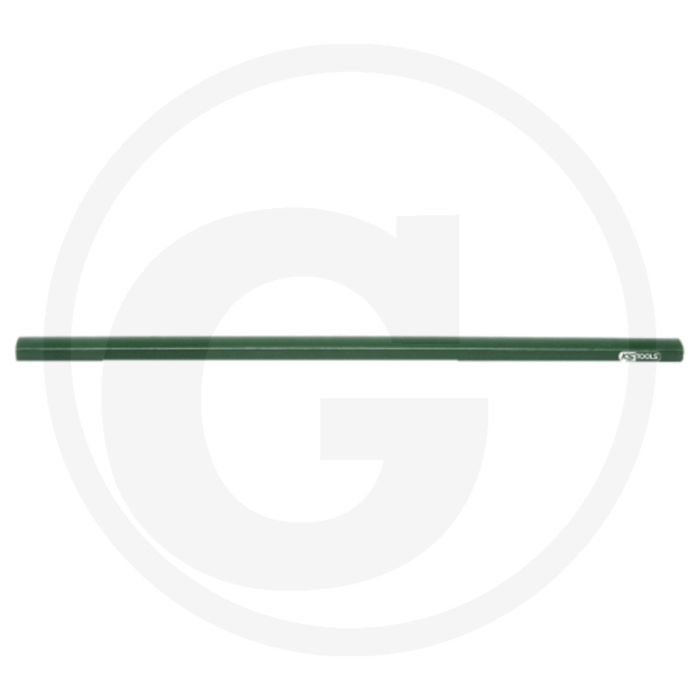 Ks tools masonry pencil grün, flach/oval, Härte: h, Länge: 250 mm - für raue Oberflächen (z.B. Stein)