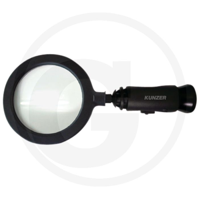 Loep met Ø 90 mm gezichtsveld en 14 witte leds