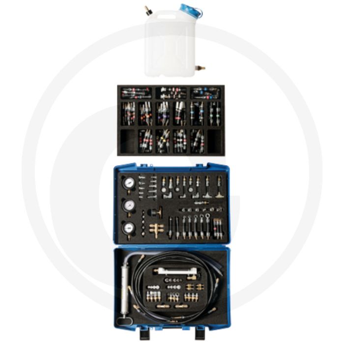 Lehnert common-rail diagnosekoffer met uitgebreide accessoireset Lehnert common-rail diagnosekoffer met uitgebreide accessoireset