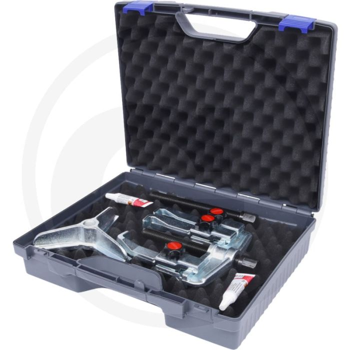 Ks tools snelspantrekkerset 7-delig in kunststof koffer - spanbreedte 50-160mm Ks tools snelspantrekkerset 7-delig in kunststof koffer - spanbreedte 50-160mm