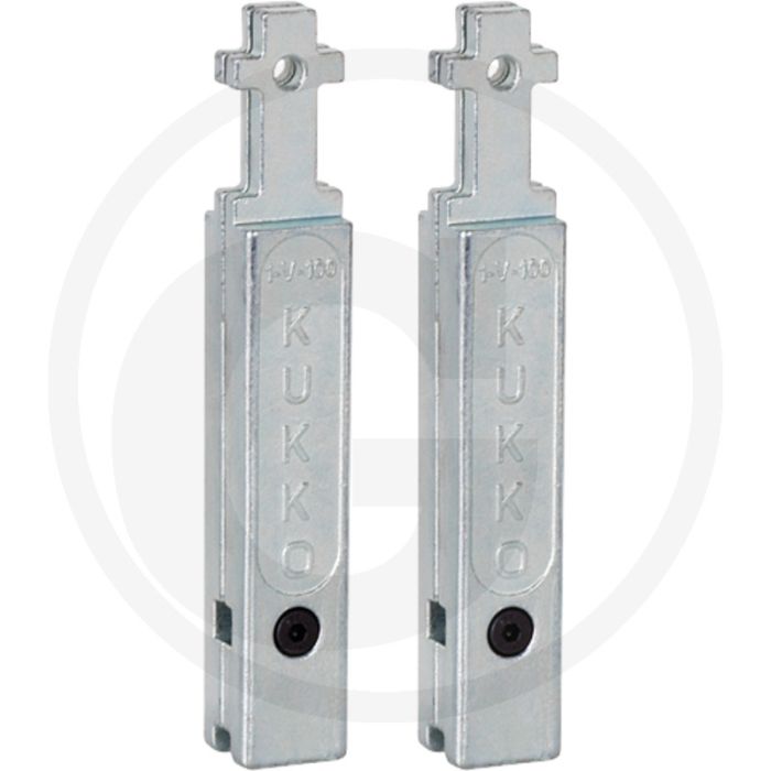Kukko 2 trekhaak verlengstukken (paar) - hoogte: 100mm