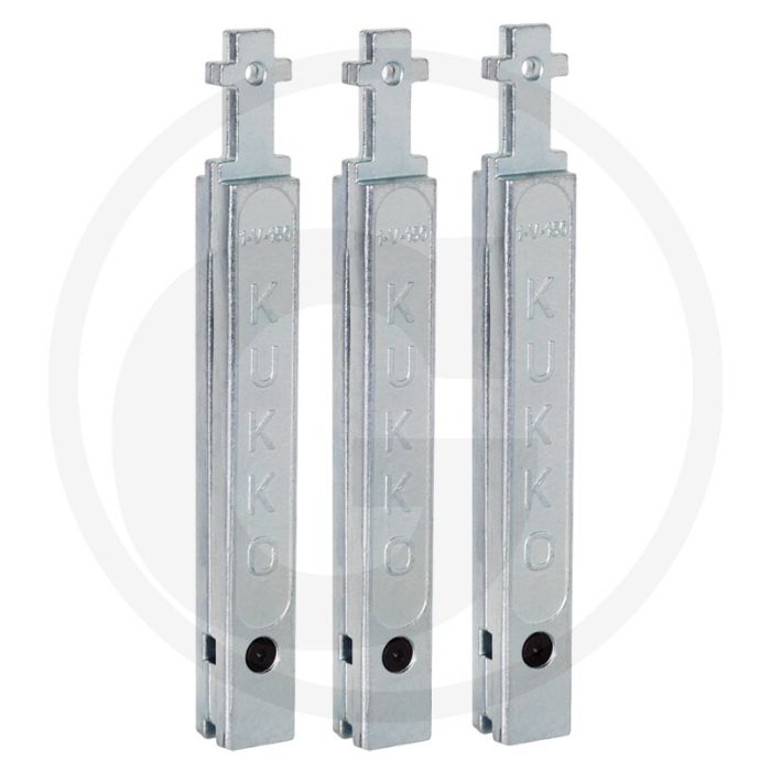Kukko 3 extensions d'attelage (set) - hauteur : 150 mm