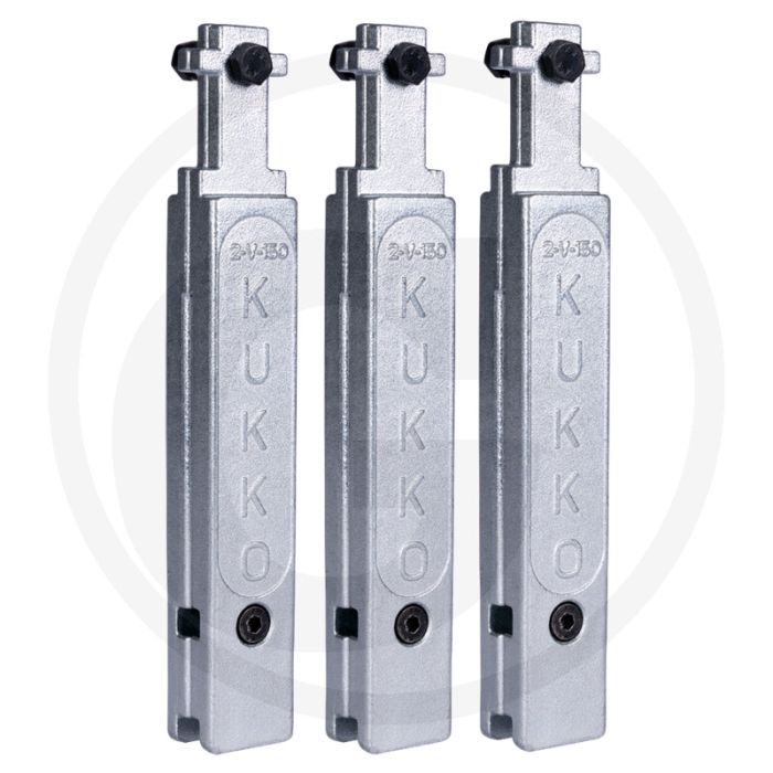Kukko 3 extensions d'attelage (set) - hauteur : 150 mm