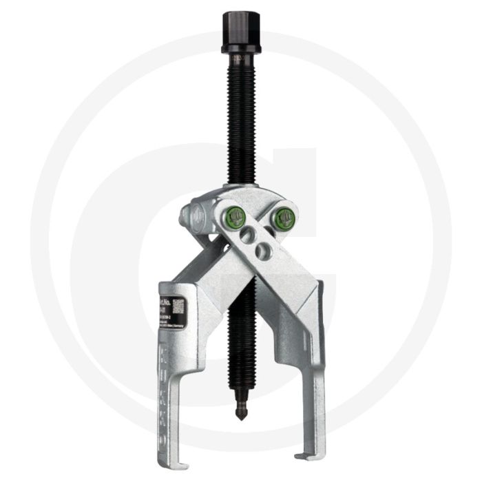 Kukko 2-armige trekker met snelverstelling en dwarshaken met klauwvoeten - max. ton: 2,5