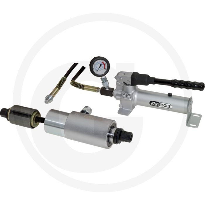 Ks tools hydraulische trek- en drukunit, 4-delig - max. 20 ton