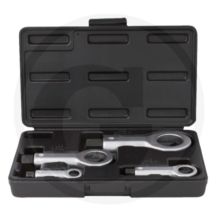 Ks tools mechanische moerensplijterset, 4-delig - voor moeren tot sleutelmaat 27mm Ks tools mechanische moerensplijterset, 4-delig - voor moeren tot sleutelmaat 27mm