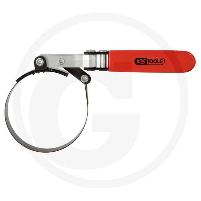 Ks tools oliefiltersleutel, traploos instelbaar, 60 - 73 mm - stufenlos verstellbar, einhandbedienung, abgewinkelter handgriff
