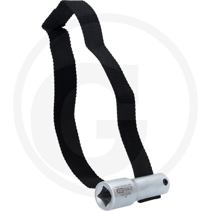 Ks tools 1/2" sjorbandsleutel, 160 mm - klembereik 21-160mm