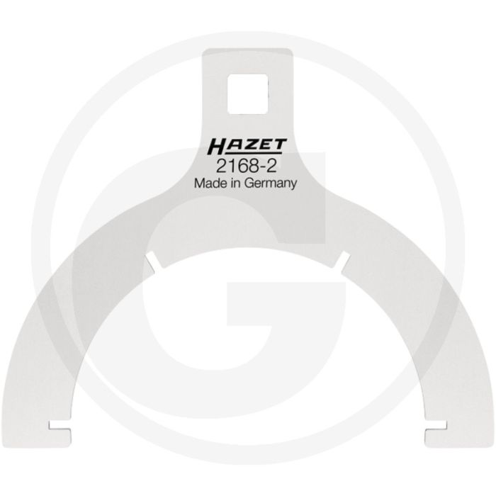 Hazet kraftstoff-filter lösewerkzeug, innenvie rillenprofil - ford duratorq 2,2 tdci motoren - 130 mm länge