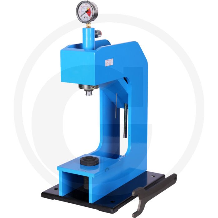 Ks tools lucht-hydraulisch klinkapparaat, 19-deli - geschikt voor remschoenen met max. klinknageldiameter 8mm