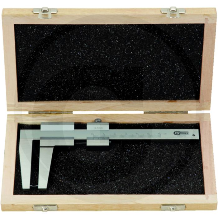Ks tools étrier de disque de frein 0-60mm, l : 162mm - acier inoxydable, din 862, précision de mesure +/- 0,01mm Ks tools étrier de disque de frein 0-60mm, l : 162mm - acier inoxydable, din 862, précision de mesure +/- 0,01mm