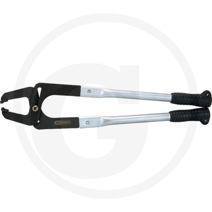 Ks tools naafkappentang voor Ø 100 mm met hartgummigriff