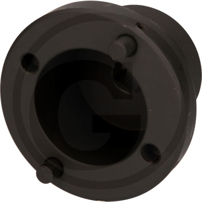 Ks tools 1/2" achsmuttern-schlüssel mit 2 zapfen für fuso, 100mm sleutelmaat Ks tools 1/2" achsmuttern-schlüssel mit 2 zapfen für fuso, 100mm sleutelmaat