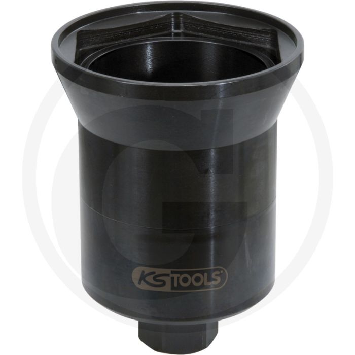 Ks tools 3/4" asmoerdop, 95 mm met geleidekraag - geschikt voor mb - 6-kant - speciaal-werkzeugstahl