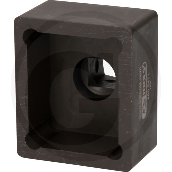 Ks tools 1/2" klemmmuttern-stecknuss, 41 mm - voor rechte rechthoekige klemmmuttern