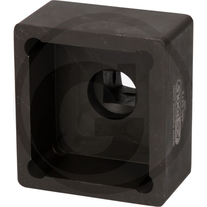 Ks tools 1/2" klemmmuttern-stecknuss, 46 mm - hoog anzugs- und lösedrehmoment