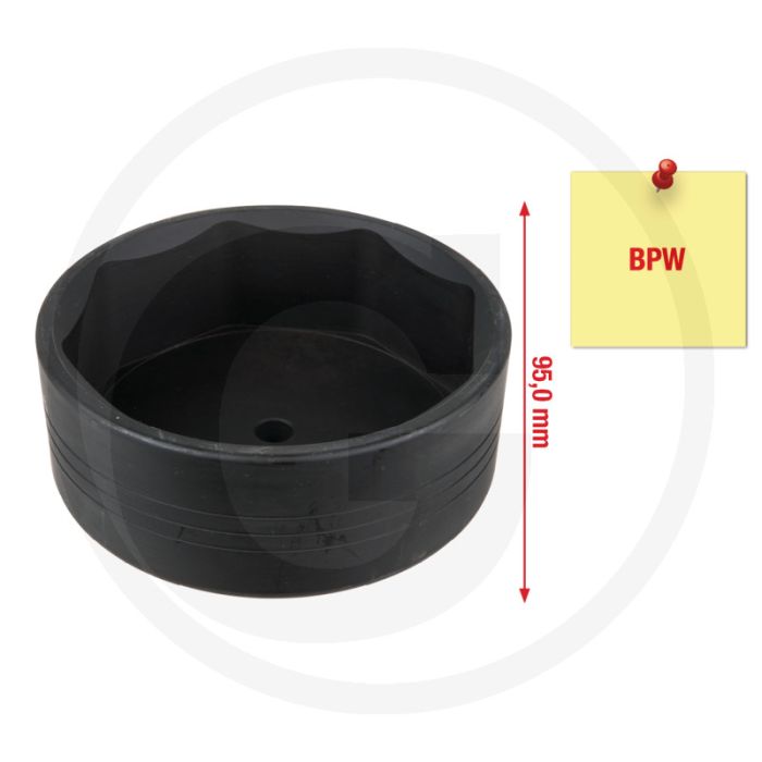 Ks tools bpw achsmuttern-steckschlüssel, 8-kant, 120mm - passend voor: bpw-achsen 16 t Ks tools bpw achsmuttern-steckschlüssel, 8-kant, 120mm - passend voor: bpw-achsen 16 t
