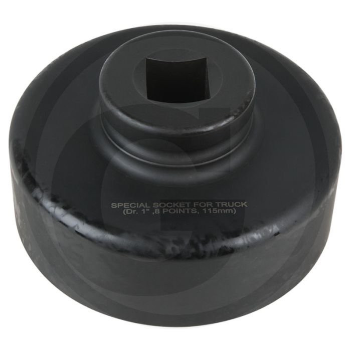 Ks tools 1" achsmuttern-schlüssel, 8-kant, kurz, 115 mm - robuuste uitvoering voor hoge draaimomenten Ks tools 1" achsmuttern-schlüssel, 8-kant, kurz, 115 mm - robuuste uitvoering voor hoge draaimomenten