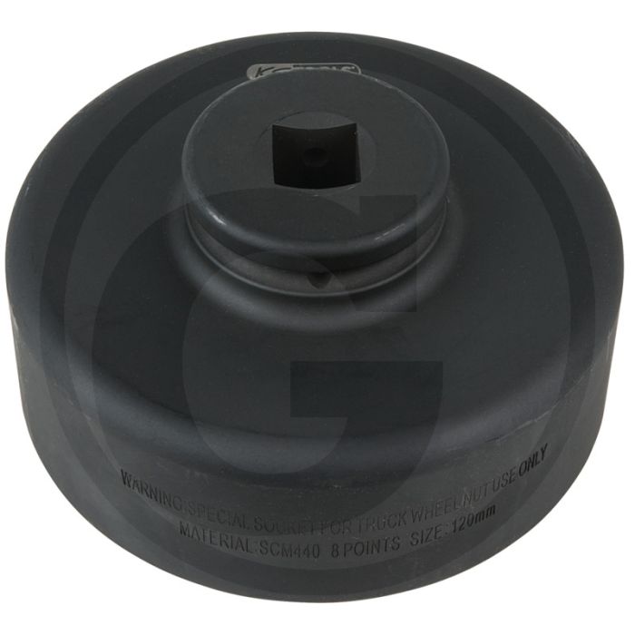 Ks tools 3/4" achsmuttern-schlüssel, 8-kant, kurz, 120 mm - hoogwaardig speciaal-werkzeugstahl Ks tools 3/4" achsmuttern-schlüssel, 8-kant, kurz, 120 mm - hoogwaardig speciaal-werkzeugstahl