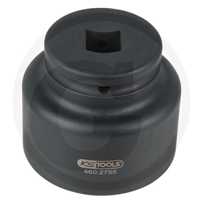 Ks tools 3/4" achsmuttern-schlüssel, 8-kant, kurz, 70 mm - hoogwaardig speciaal-werkzeugstahl