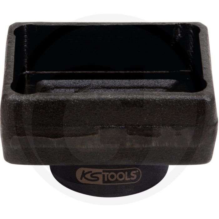 Ks tools 3/4" borgmoer dop, 56 mm - speciaal-werkzeugstahl, 4-kant profiel
