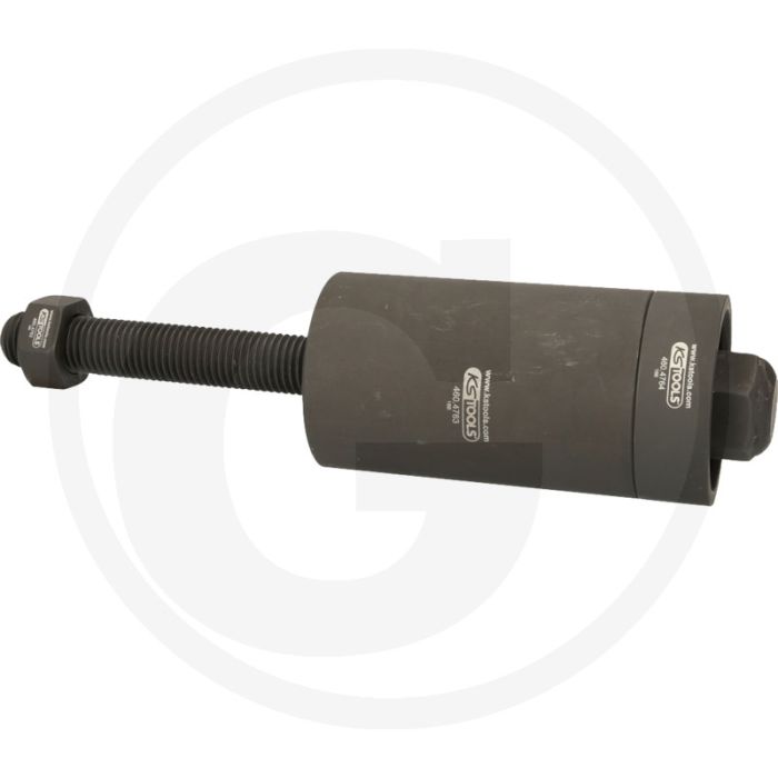 Ks tools staal-rubber bussen demontage- en montagegereedschap voor stahl-gummi-buchsen, für bpw, 6-tlg. - montage und demontage von buchsen - 84x318x84mm Ks tools staal-rubber bussen demontage- en montagegereedschap voor stahl-gummi-buchsen, für bpw, 6-tlg. - montage und demontage von buchsen - 84x318x84mm