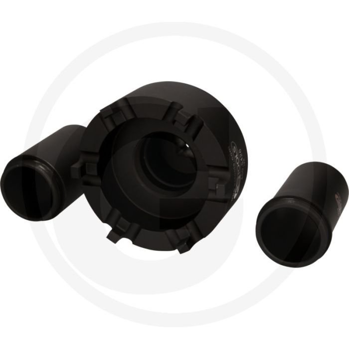 Ks tools nutmuttern-schlüssel-satz mit 2 führungsrohren für mercedes hinterachse 749.0