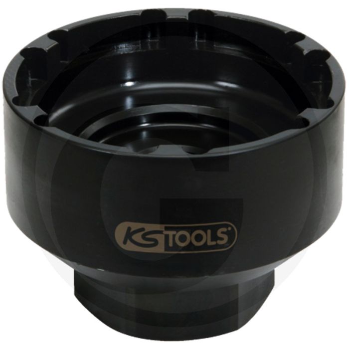 Ks tools 3/4" borgmoersleutel met 6 pennen, 133 - sleutelmaat: 60 - speciaal-werkzeugstahl - 145mm Ø