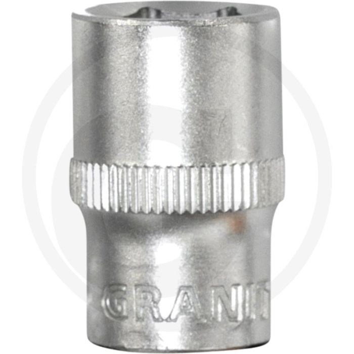 Black edition black edition 1/4” heavygrip dop, 13 mm - sleutelmaat: 13 mm