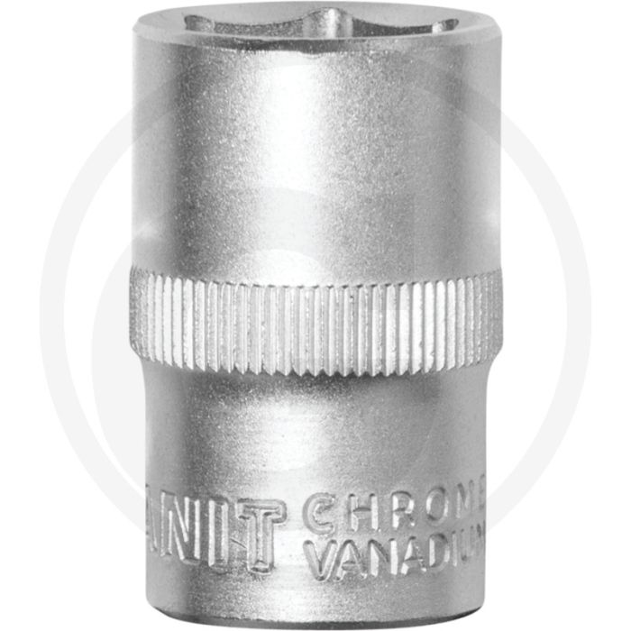 Black edition black edition 1/2” heavygrip dop, 10 mm - sleutelmaat: 10mm