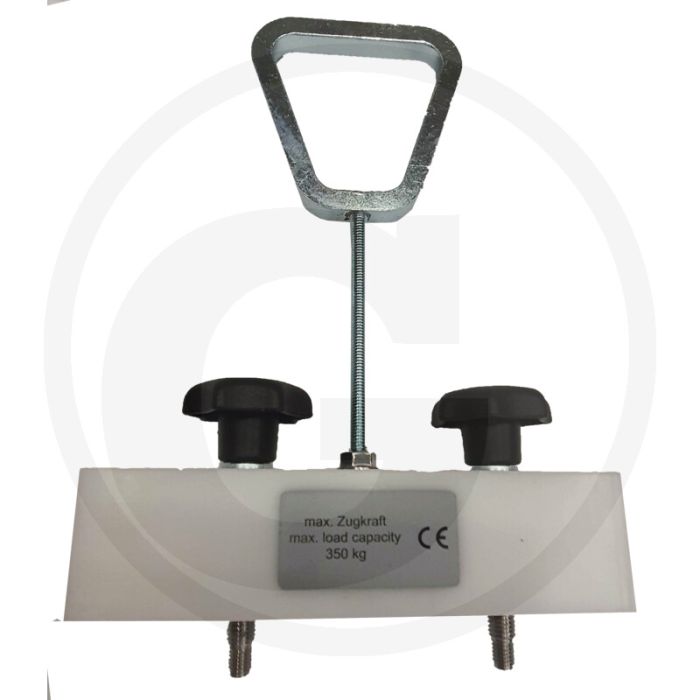 Trex.parts trex.parts greep om cellen te heffen universeel - polabstand 80-110mm, sterngriff, gabelstapler Öse, hart-pvc