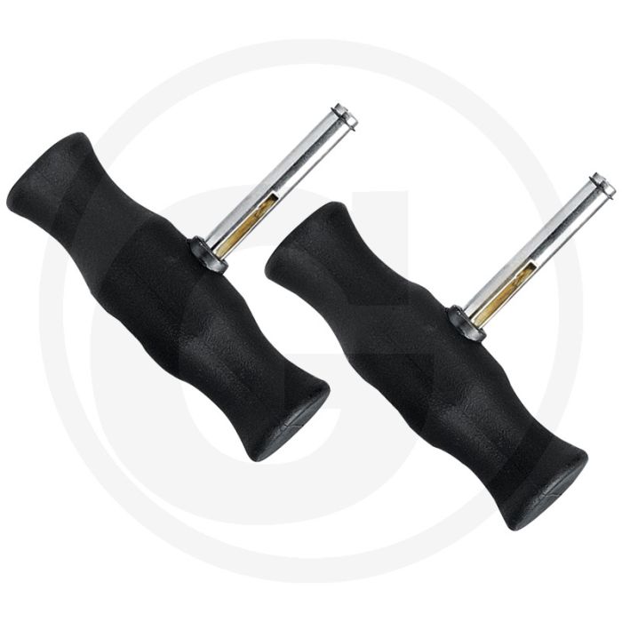 Ks tools schijfdraadgreepset, 2-delig - ergonomisch gevormde handgrepen - 80x30x100 mm Ks tools schijfdraadgreepset, 2-delig - ergonomisch gevormde handgrepen - 80x30x100 mm