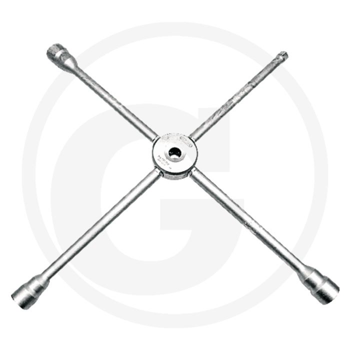 Gedore kruissleutel met 3/4" vierkant - sleutelmaat: 27 x 30 x 32 mm