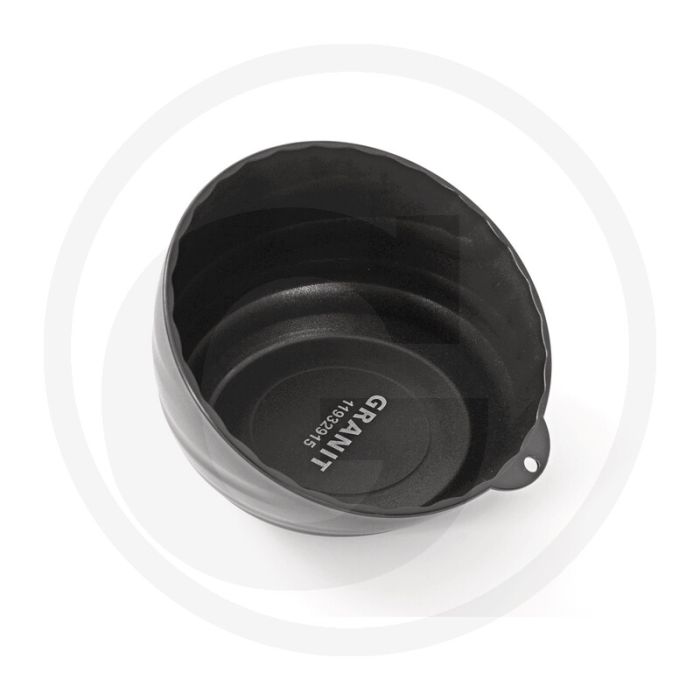 Black edition kunststof magneetschaal Ø 150 mm diepte 112 mm abs