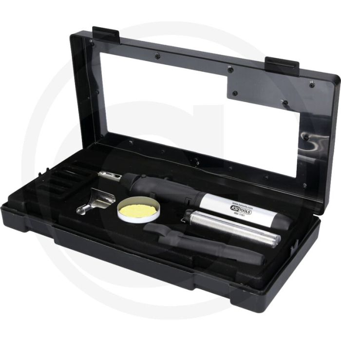 Ks tools micro-soldeerset, 10-delig - gassoldeer-brander tot 1.300°c