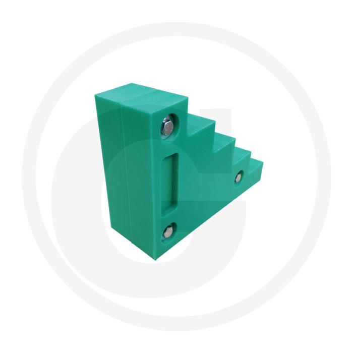 Trex.parts trex.parts support de marche pour chariot élévateur - avec poignée encastrée fraisée avec 5 marches