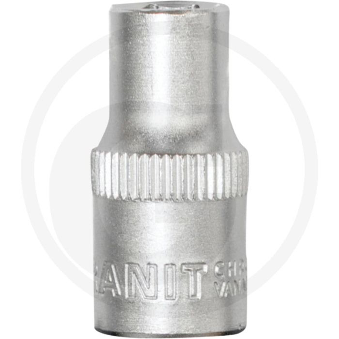 Edition noire Clé à douille hexagonale 1/4", 3/8" - longueur 25mm