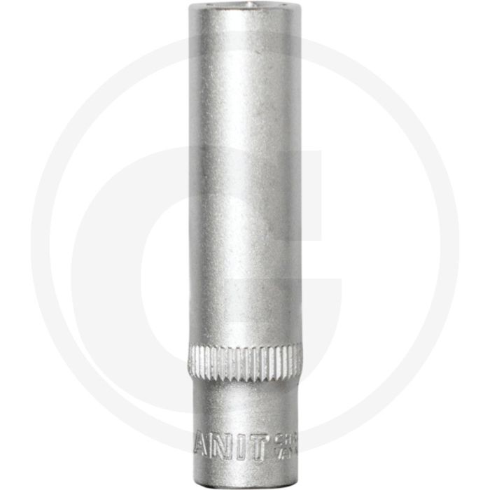 Black edition black edition 3/8" dopsleutel zeskant, lang 3/8" - lengte: 63mm