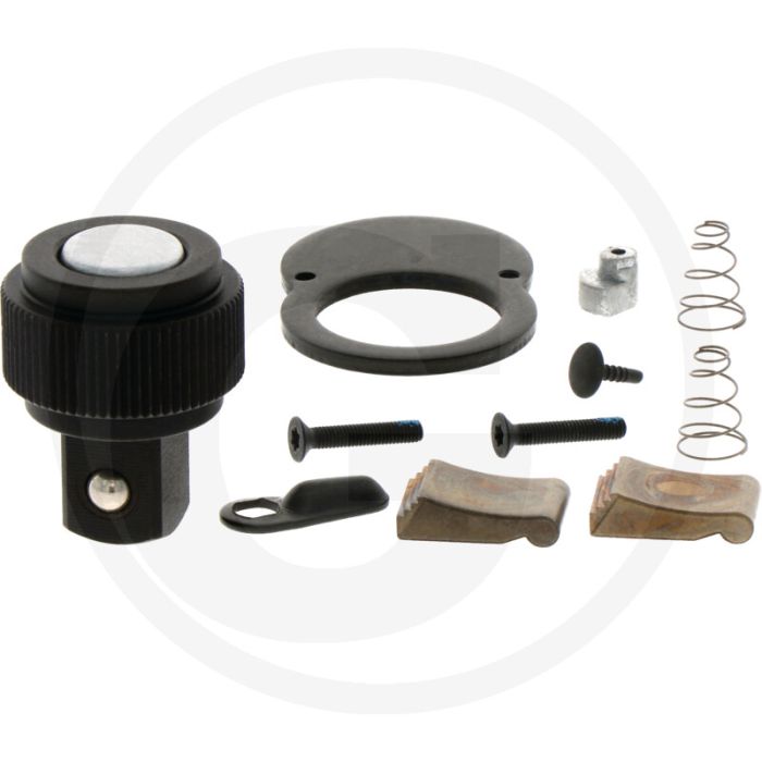 Black edition black edition reparatieset 1/2" ratel - met omkeerbaar mechanisme