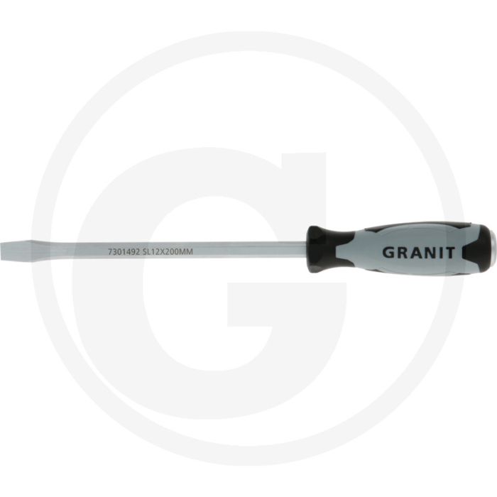 Black edition black edition schroevendraaier met slagkap, 12 mm, lengte 200mm