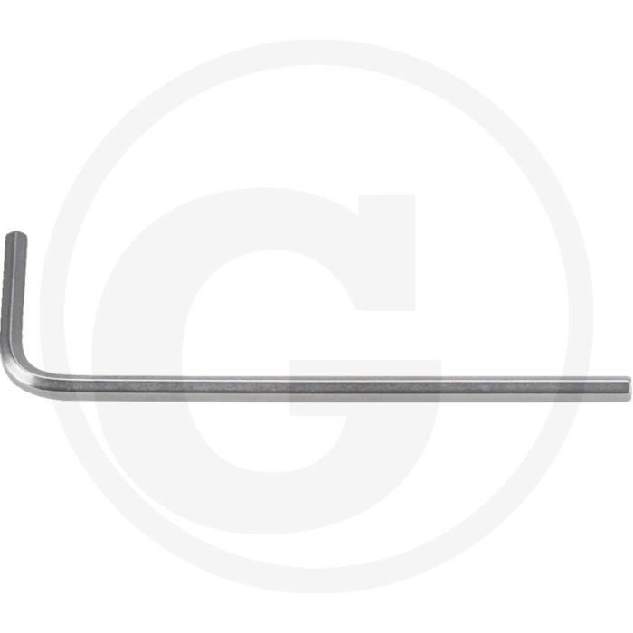 Black edition black edition haakse stiftsleutel, kort, 2 mm, l1: 52 mm.