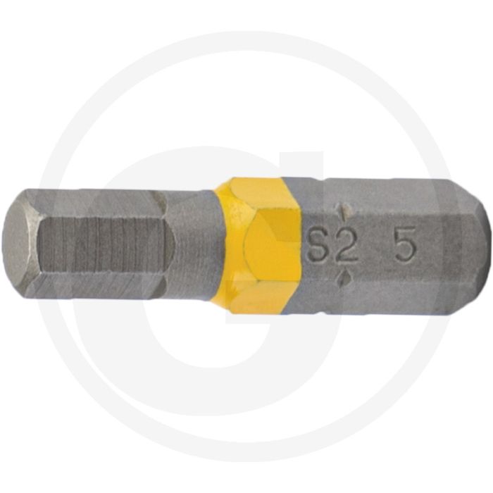 Black edition black edition vpe10 1/4" 25 mm binnenzeskant-bit, 5 mm - 25 mm lengte
