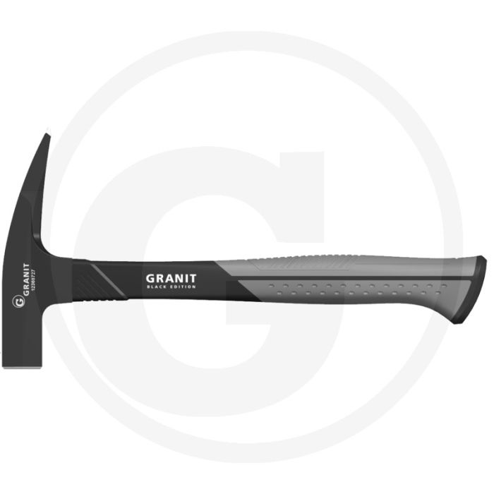 Black edition black edition lathamer, 600 gram met glasvezel handvat - gesmede hamerkop van hoogwaardig staal