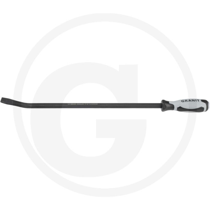 Black edition bandenlichter met slagkap gebogen - 45° gehoekt, 400mm snijvlak