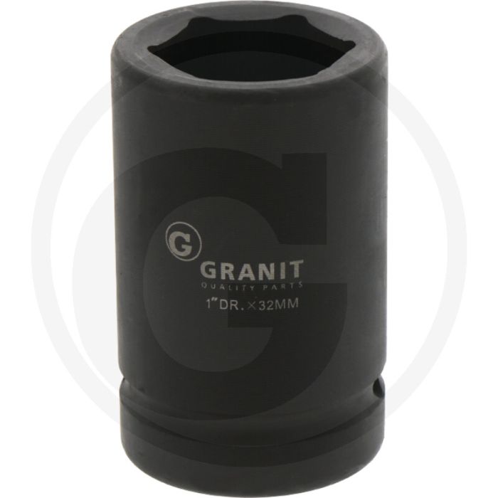 Black edition black edition 1" dop, 32 mm - sleutelmaat 32