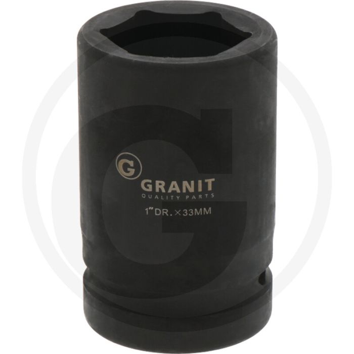 Black edition black edition 1" dop, 33 mm - sleutelmaat 33