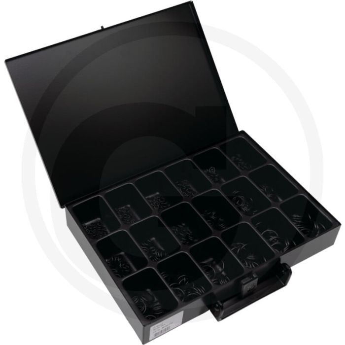 Black edition black edition black edition Sortiment O-Ringe 700-teilig - ölbeständig, 3 x 2 bis 24 x 3 mm