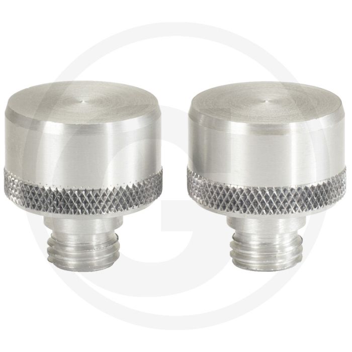 Ks tools aluminium inslagopzetstuk set 2-delig, Ø 10mm Ks tools aluminium inslagopzetstuk set 2-delig, Ø 10mm